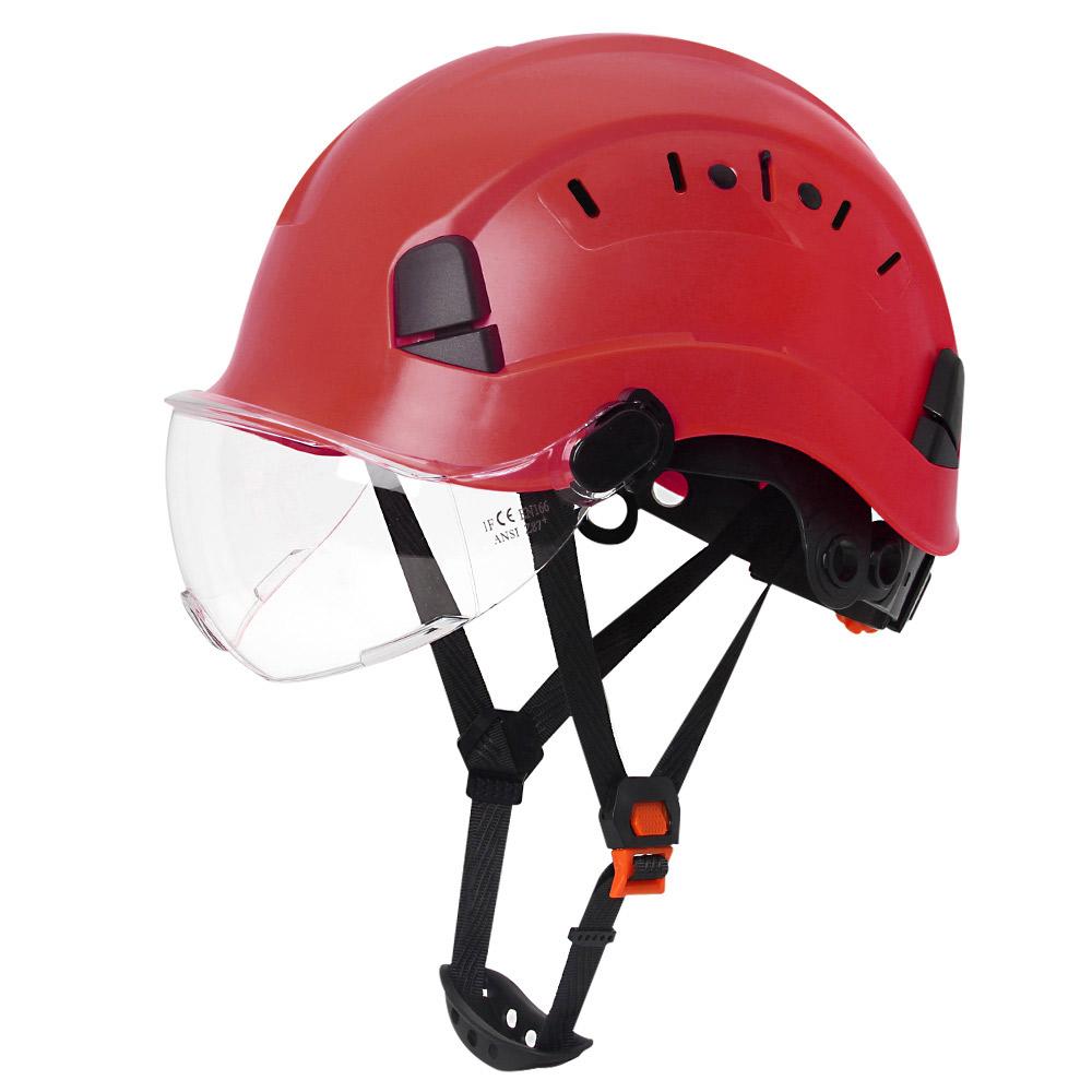 CE Safety Helmet with Goggles Construction Hard Hat ABS ANSI Engineer Advanced Work Cap Head Protection Rescue Helmet Breathable
CE Safety Helmet with Goggles Construction Hard Hat ABS ANSI Engineer Advanced Work Cap Head Protection Rescue Helmet Breathable