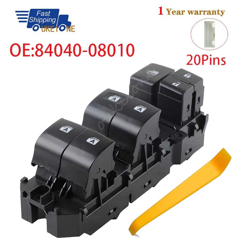 84040-08010 For Toyota Sienna 2015 2016 2017 2018 Front Left Master Driver Side Window Door Power Switch Car Accessories
84040-08010 For Toyota Sienna 2015 2016 2017 2018 Front Left Master Driver Side Window Door Power Switch Car Accessories