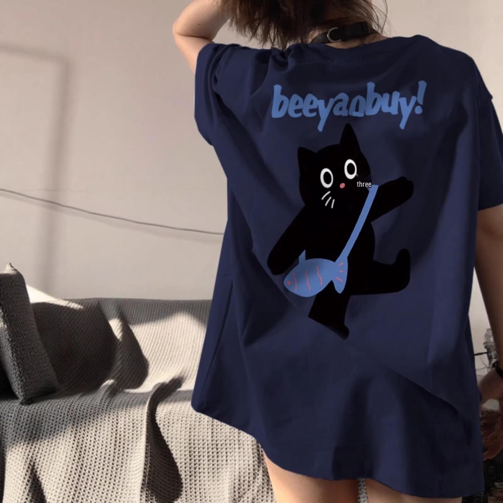 Women s Plus Size Dark Blue Oversized T-Shirt, Short Sleeve, Mid-Length, for 2-300 Jin, Summer 2026 3XL (145-160 jin)
Women s Plus Size Dark Blue Oversized T-Shirt, Short Sleeve, Mid-Length, for 2-300 Jin, Summer 2026 3XL (145-160 jin)