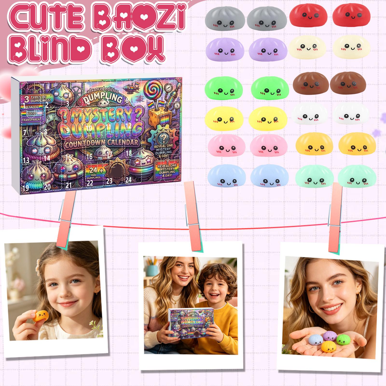 -Day Countdown Calendar Box — Stress-Relieving Toy Set | Daily Unboxing Surprises | Soft, Cute, And Slow-Rising | Festive Countdown Gi One Size
-Day Countdown Calendar Box — Stress-Relieving Toy Set | Daily Unboxing Surprises | Soft, Cute, And Slow-Rising | Festive Countdown Gi One Size
