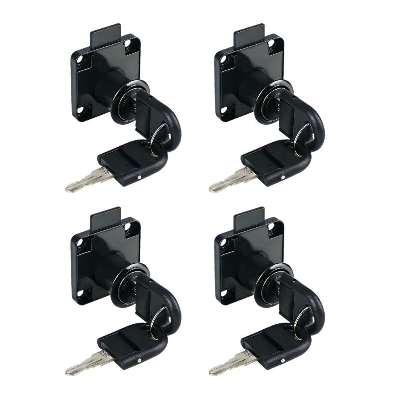 4Pcs Security Cabinet Lock with Key Cupboard Lock Heavy Duty Cabinet Lock Furniture Hardware for Wardrobe Locker
4Pcs Security Cabinet Lock with Key Cupboard Lock Heavy Duty Cabinet Lock Furniture Hardware for Wardrobe Locker