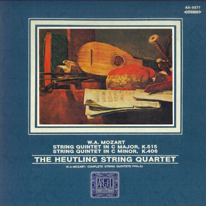 LP Record HEUTLING STRING QUARTET - Mozart: Complete String Quintets (V AA9277 ANGEL Japan Obi Classical Used
LP Record HEUTLING STRING QUARTET - Mozart: Complete String Quintets (V AA9277 ANGEL Japan Obi Classical Used