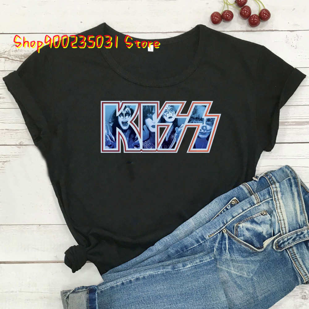Готическая одежда Kiss Band Члены Футболка Рок-н-ролл Футболка Эстетическая футболка Женщины Летняя мода Футболка для женщин
Готическая одежда Kiss Band Члены Футболка Рок-н-ролл Футболка Эстетическая футболка Женщины Летняя мода Футболка для женщин