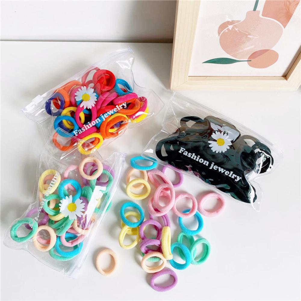 Small Solid Color Hair Ring Colorful 50 pcs Rubber Bands Hair Accessories Hair Rope Ponytail Holder
Small Solid Color Hair Ring Colorful 50 pcs Rubber Bands Hair Accessories Hair Rope Ponytail Holder
