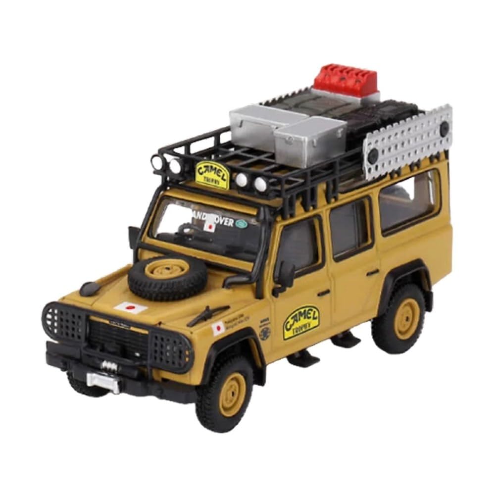 MINI GT Land Rover Defender 110 Camel Trophy Amazon 1989 Команда Японии Готовое изделие 1/64 (Левый руль)
MINI GT Land Rover Defender 110 Camel Trophy Amazon 1989 Команда Японии Готовое изделие 1/64 (Левый руль)