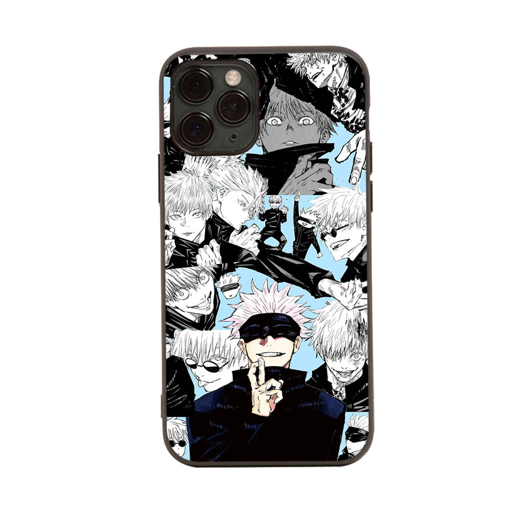 Чехол для OPPO Reno 8 6 5 Pro Find X3 A17 A3 A31 A38 A40 A53 A54 A55 A74 A76 A78 A77 A80 A94 A95 A96 Lite Черный Мягкий Чехол WI68 Аниме Жужуцу Кайсен OPPO Reno 5 Lite верблюд