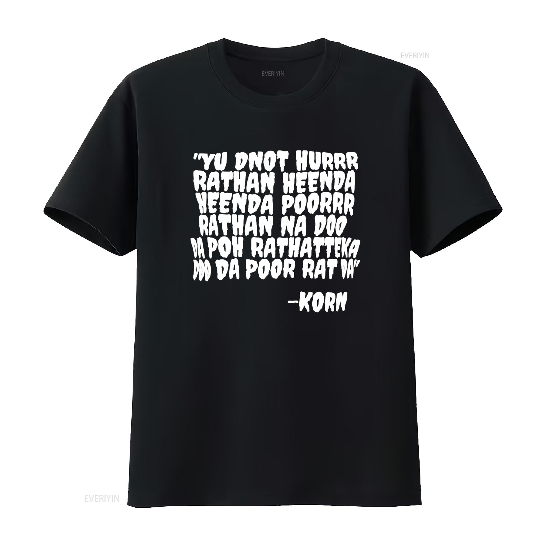 New KORN T Shirt Twist Lyrics Metal Alternative Rock Band Cotton S Xl vintage Washed designer clothes Unisex Soft Stretched 4XL
New KORN T Shirt Twist Lyrics Metal Alternative Rock Band Cotton S Xl vintage Washed designer clothes Unisex Soft Stretched 4XL