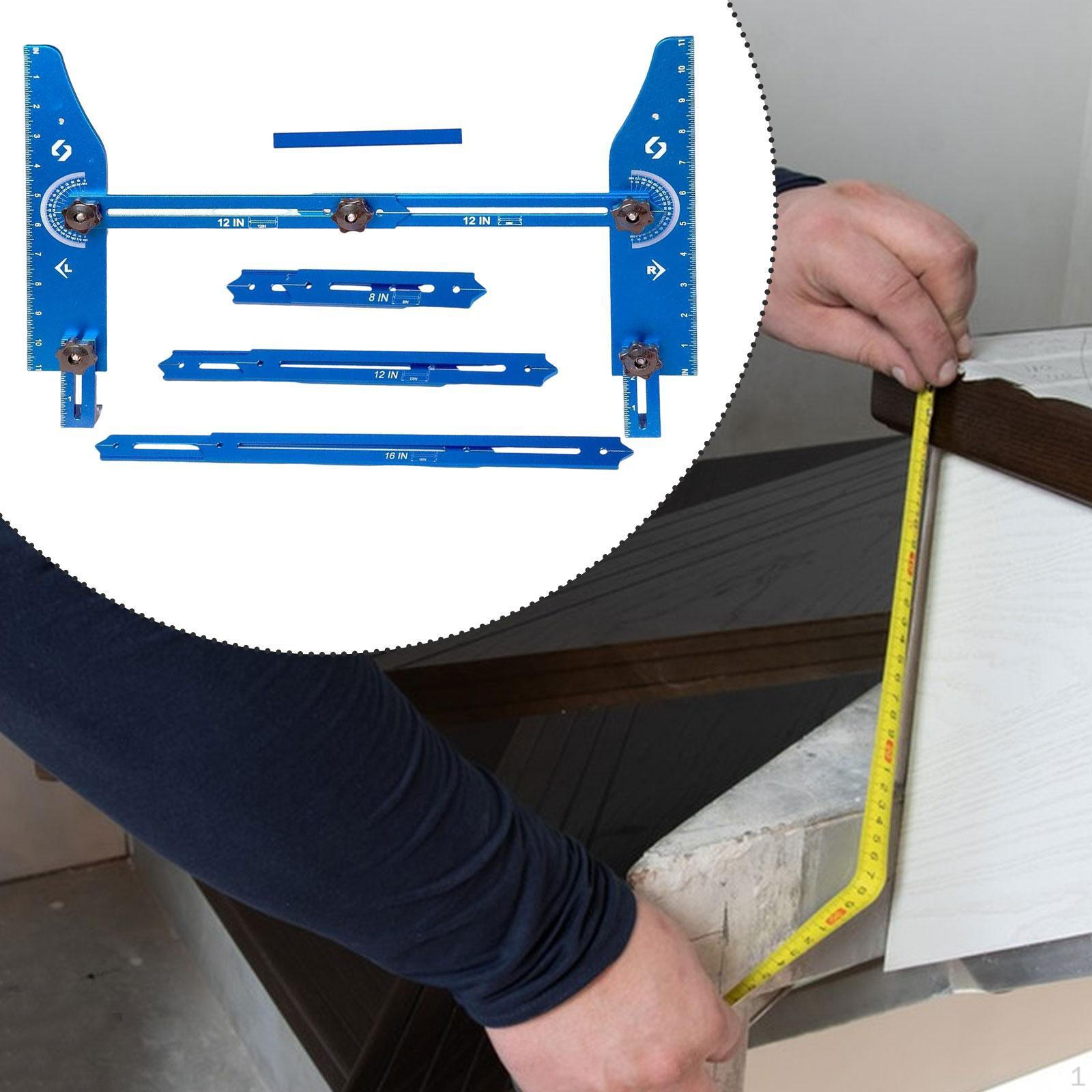 Измеритель ступеней лестницы, линейка для разметки полки, измерительный инструмент, разметчик ступеней лестницы для подступенка синий
Измеритель ступеней лестницы, линейка для разметки полки, измерительный инструмент, разметчик ступеней лестницы для подступенка синий