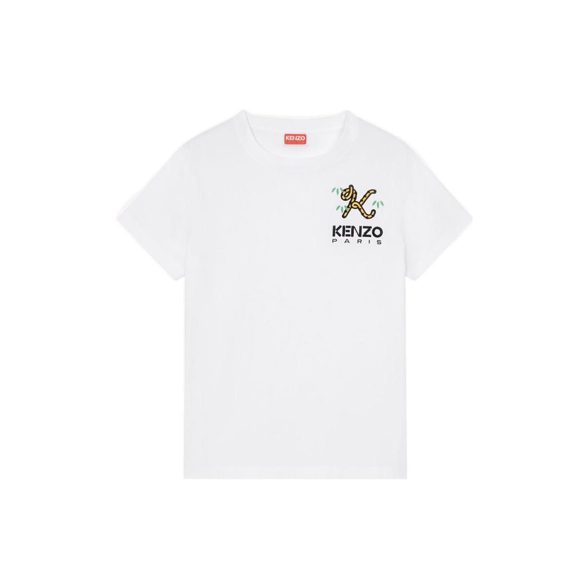 Футболка KENZO x Nigo с вышивкой логотипа Tiger Tail, белая женская уличная одежда FC62TS0114SY-01
Футболка KENZO x Nigo с вышивкой логотипа Tiger Tail, белая женская уличная одежда FC62TS0114SY-01