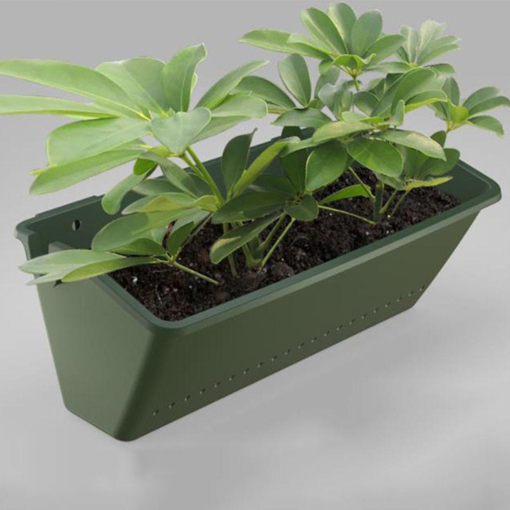 Wall Hanging Planting Box Plastic Seed Container Home Decor Succulent Planter Outdoor зелений
Wall Hanging Planting Box Plastic Seed Container Home Decor Succulent Planter Outdoor зелений