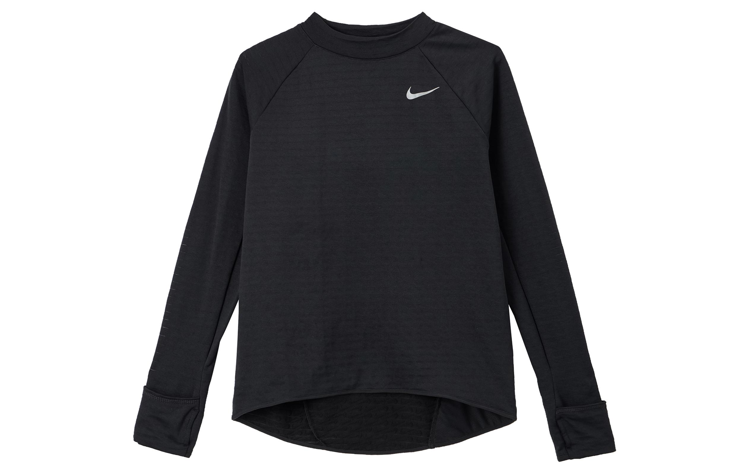Nike Solid Color Fleece Lined Crew Neck Logo Micro Label Running Thumb Loop Crew Neck Long Sleeved Slim Fit Tight Fit DD6780-010 XS
Nike Solid Color Fleece Lined Crew Neck Logo Micro Label Running Thumb Loop Crew Neck Long Sleeved Slim Fit Tight Fit DD6780-010 XS