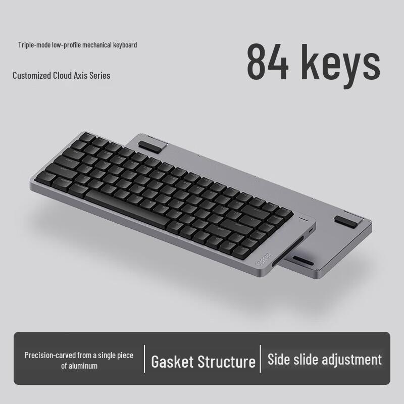 LOFREE FLOW2 Low-Profile 84-Key Wireless Mechanical Keyboard
LOFREE FLOW2 Low-Profile 84-Key Wireless Mechanical Keyboard