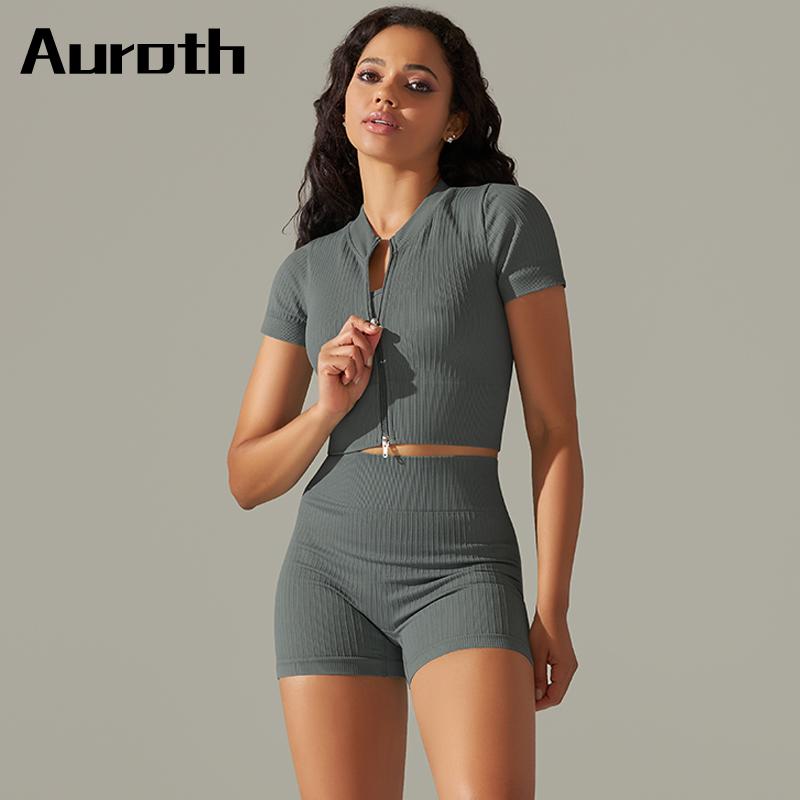 Auroth женский бесшовный комплект для фитнеса эластичная спортивная одежда для йоги с короткими рукавами вязаные шорты для тренировок Colthes S чёрный
Auroth женский бесшовный комплект для фитнеса эластичная спортивная одежда для йоги с короткими рукавами вязаные шорты для тренировок Colthes S чёрный