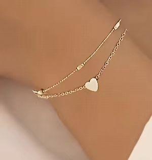 New Sweet Exquisite Heart-shaped Pendant Double-layered Pearl Layering Necklace Bracelet Set for Women Fashion Jewelry Sets Gift
New Sweet Exquisite Heart-shaped Pendant Double-layered Pearl Layering Necklace Bracelet Set for Women Fashion Jewelry Sets Gift