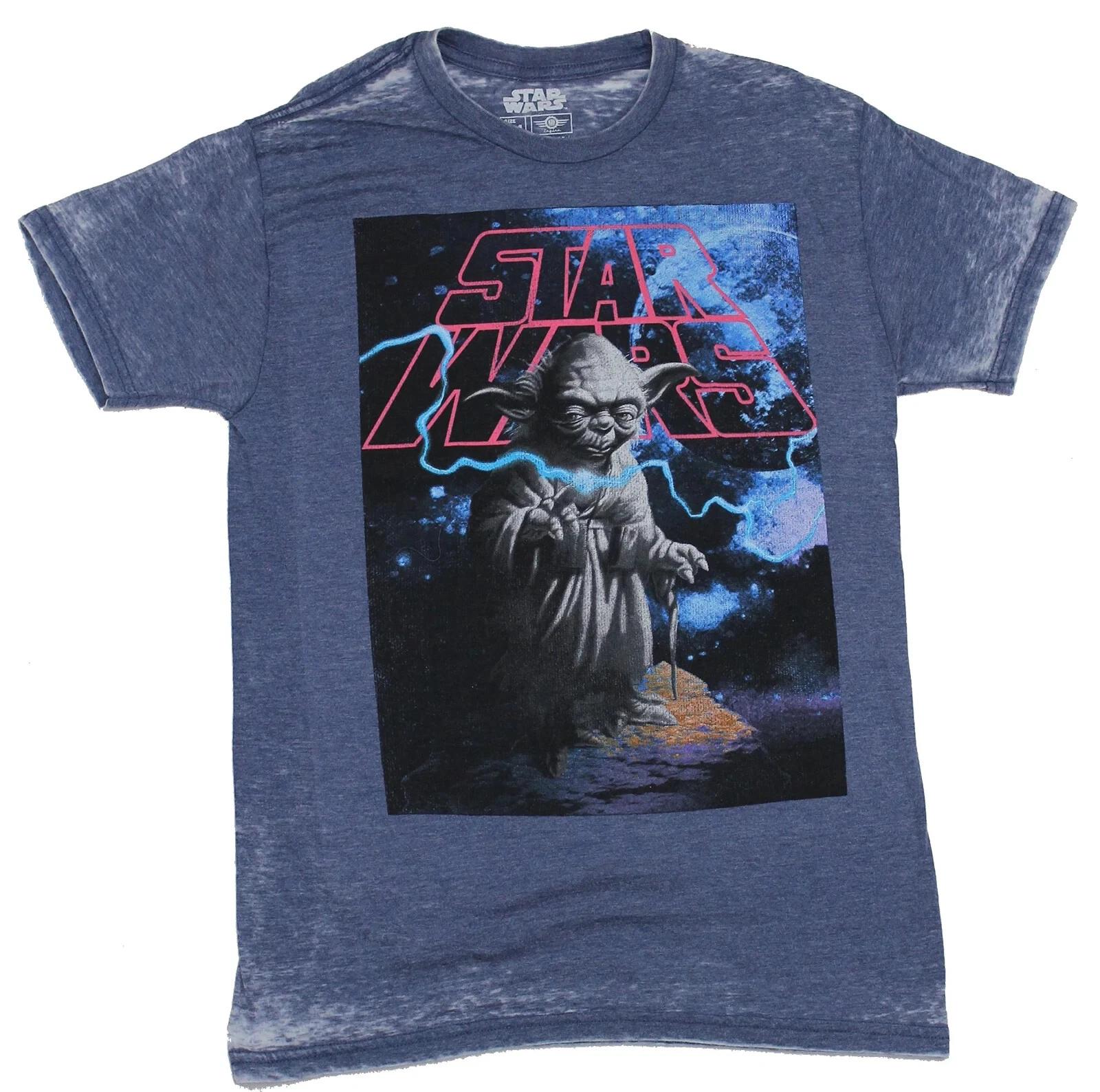 Star Wars Mens Yoda Lightning Force Semi-Burnout Shirt New L 2XL
Star Wars Mens Yoda Lightning Force Semi-Burnout Shirt New L 2XL