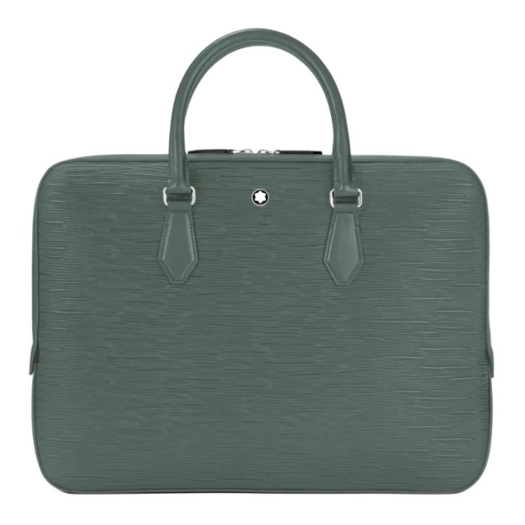 Montblanc Zipper Closure Logo Soft Leather Briefcase Men Briefcase Silver MB198181 Basic Set (Bag+Dust Bag)
Montblanc Zipper Closure Logo Soft Leather Briefcase Men Briefcase Silver MB198181 Basic Set (Bag+Dust Bag)