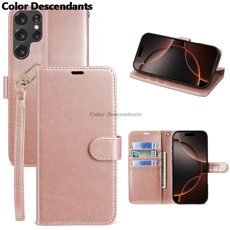 Flip Leather Wrist Strap Phone Case for MOTO G05 E15 G15 G35 G75 G55 G85 G34 G45 G04 e14 G84 G54 Wallet Card Slots Holder Cover G53 рожевий колір золота
Flip Leather Wrist Strap Phone Case for MOTO G05 E15 G15 G35 G75 G55 G85 G34 G45 G04 e14 G84 G54 Wallet Card Slots Holder Cover G53 рожевий колір золота