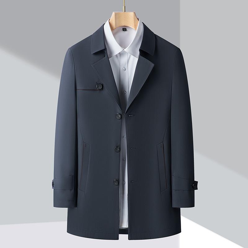 Новая ветровка из шелка Mulberry средней длины для мужчин, весна-осень, большой размер, деловая повседневная куртка для пап среднего возраста 195
Новая ветровка из шелка Mulberry средней длины для мужчин, весна-осень, большой размер, деловая повседневная куртка для пап среднего возраста 195