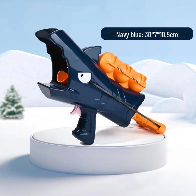 Уличная установка для метания снежков в виде акулы для детской игры в снег Shark Snowball Gun темно-синий
Уличная установка для метания снежков в виде акулы для детской игры в снег Shark Snowball Gun темно-синий