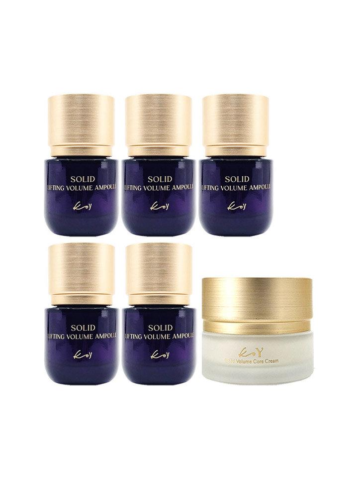 Koy Sollle Lifting Volume Protein Ampoule 35ml x 5 + Cream 50ml Koy Sollle Lifting Ampoules 35ml x 5 + Cream 50ml
Koy Sollle Lifting Volume Protein Ampoule 35ml x 5 + Cream 50ml Koy Sollle Lifting Ampoules 35ml x 5 + Cream 50ml