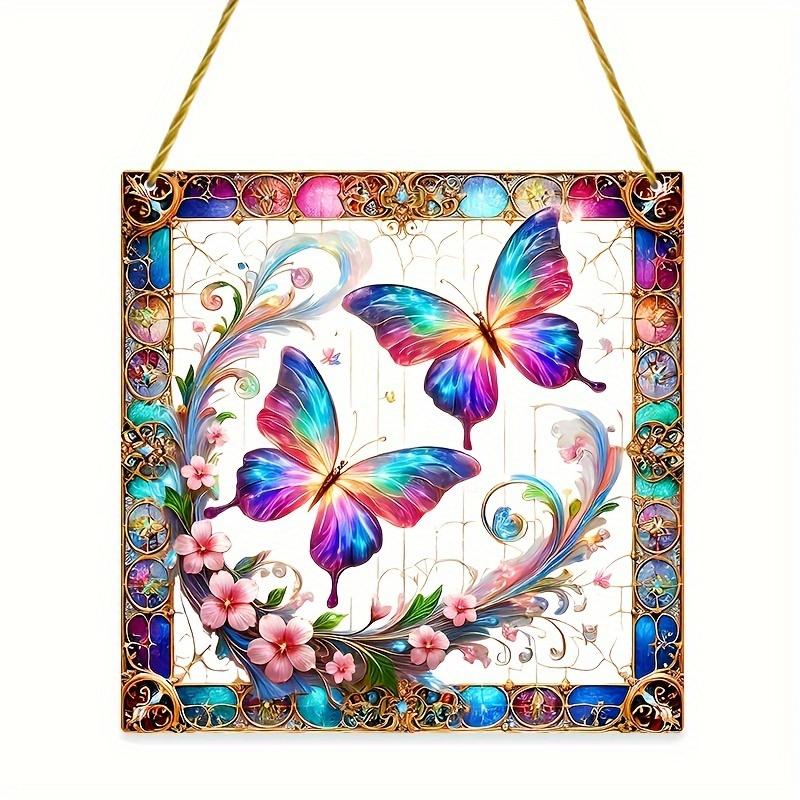 2D Flat Acrylic Butterfly Decoration, No Need for Batteries/electricity, Unique Indoor/outdoor Decoration, Multi-purpose Traditional Style, 20*20cm
2D Flat Acrylic Butterfly Decoration, No Need for Batteries/electricity, Unique Indoor/outdoor Decoration, Multi-purpose Traditional Style, 20*20cm