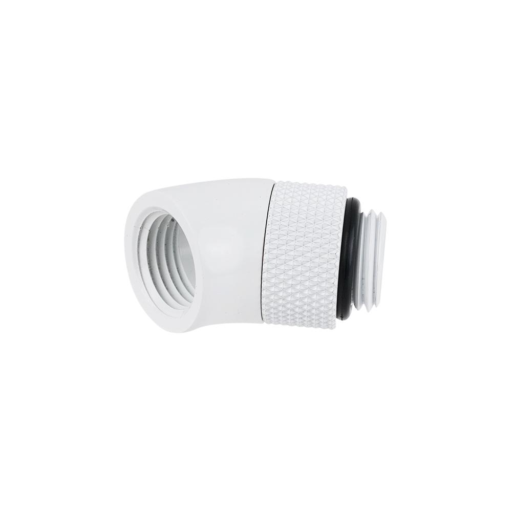 Barrow 45 Degree Rotary Fittings G1/4 Water Cooling Computer Adapter Gold Black White Silver G1/4 ,TWT45-B01 2pcs білий
Barrow 45 Degree Rotary Fittings G1/4 Water Cooling Computer Adapter Gold Black White Silver G1/4 ,TWT45-B01 2pcs білий