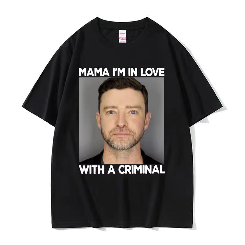 Funny Justin Timberlake Mugshot T Shirt I m in Love with A Criminal Meme T Shirts Men s Fashion Casual Cotton T-shirt Streetwear S разноцветный
Funny Justin Timberlake Mugshot T Shirt I m in Love with A Criminal Meme T Shirts Men s Fashion Casual Cotton T-shirt Streetwear S разноцветный