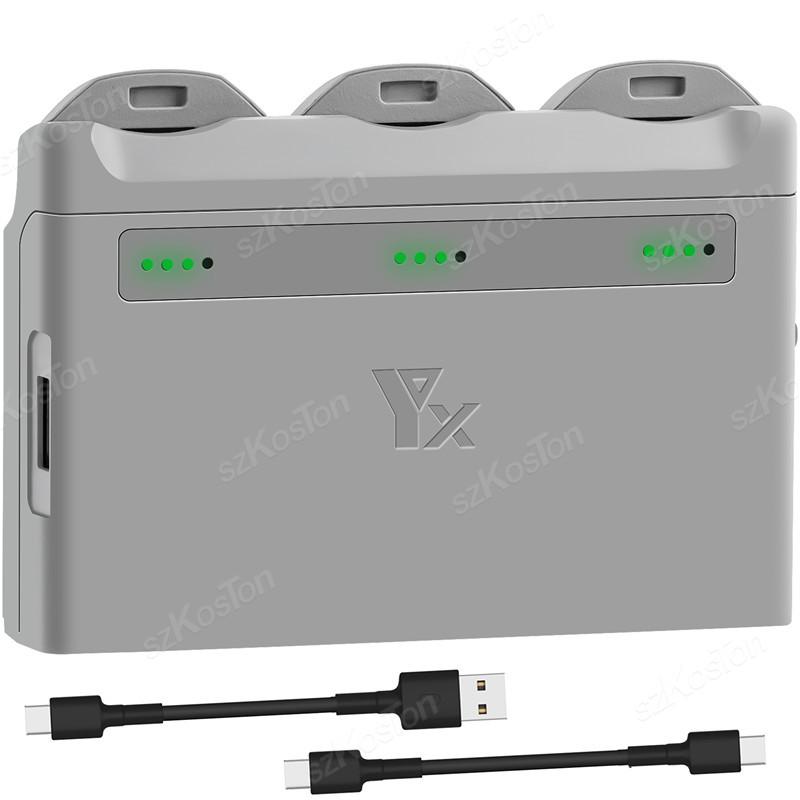 3-сторонній зарядний концентратор для DJI Neo Battery Intelligent Charger For DJI Neo Charging Butler Power Bank Аксесуари для дронів світло-сірого кольору
3-сторонній зарядний концентратор для DJI Neo Battery Intelligent Charger For DJI Neo Charging Butler Power Bank Аксесуари для дронів світло-сірого кольору