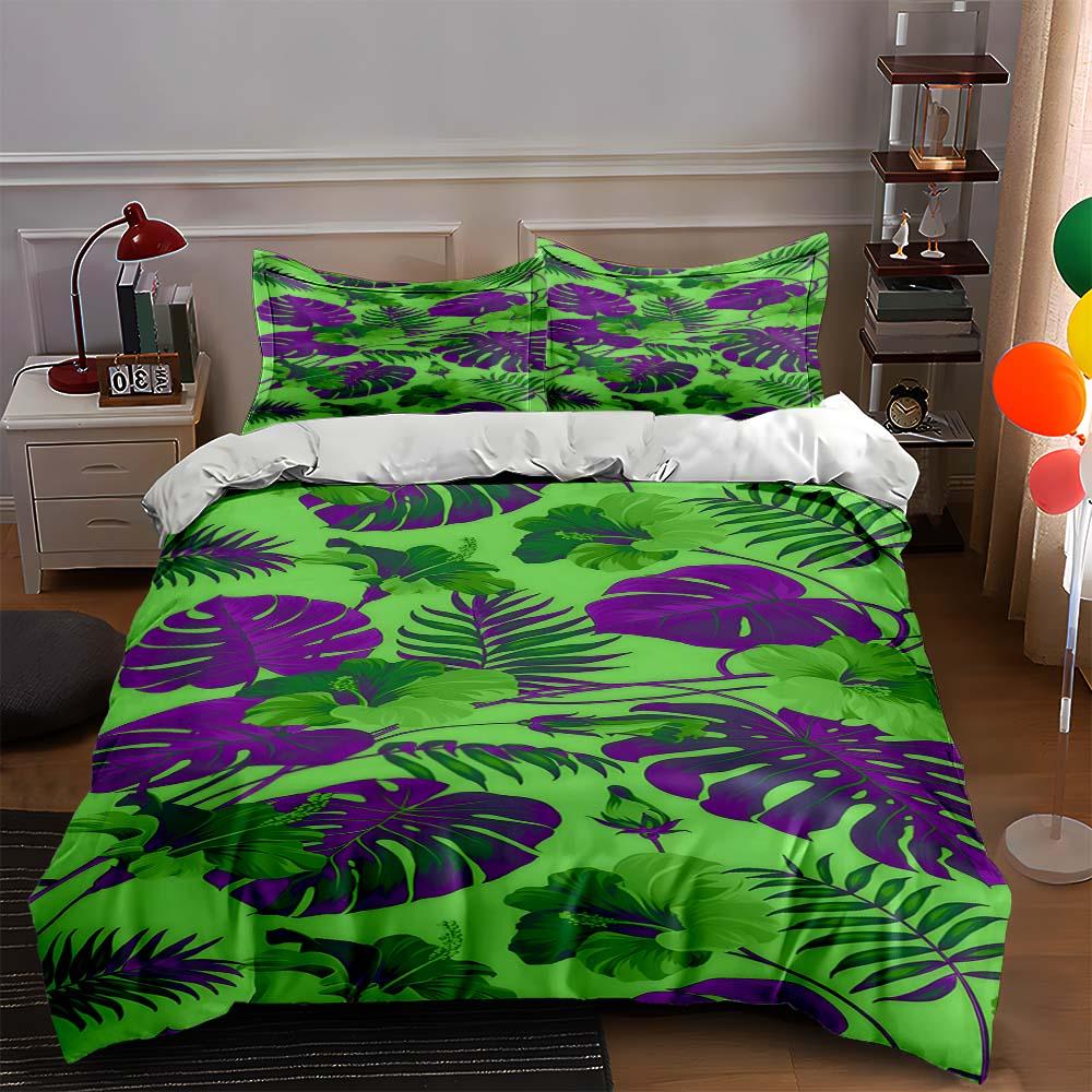 Tropical, leafy, vibrant. Bedding Duvet cover sets Duvet covers Pillowcases gifts (1 * Duvet Cover 2 * Pillowcases, without duvet insert) 135x200cm
Tropical, leafy, vibrant. Bedding Duvet cover sets Duvet covers Pillowcases gifts (1 * Duvet Cover 2 * Pillowcases, without duvet insert) 135x200cm