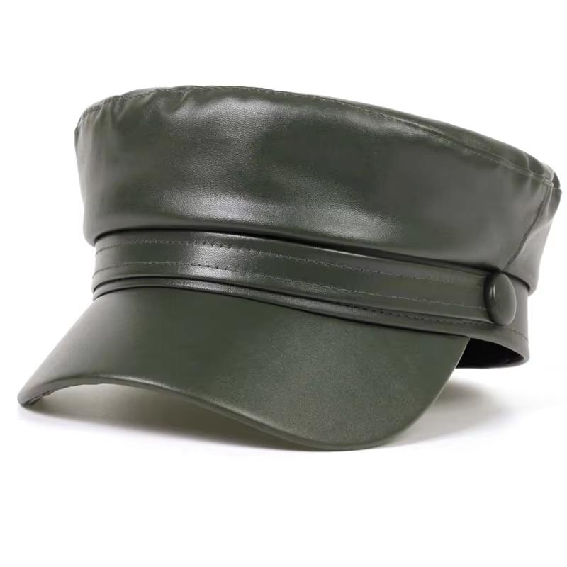 Pu Leathe Solid Color Army Cap Spring and Autumn Outdoor Casual Adult Sun Hats Hip Hop Hat Sunscreen Hat Sports Cap зелёный
Pu Leathe Solid Color Army Cap Spring and Autumn Outdoor Casual Adult Sun Hats Hip Hop Hat Sunscreen Hat Sports Cap зелёный