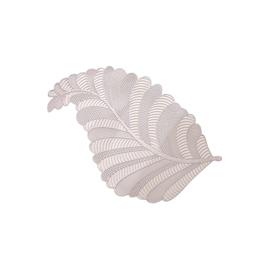 PVC Leaves Placemat Coaster Anti-Skid Insulation Pad Anti-Scald Hollow Nordic Cup Table Mat Home Hotel Party Accessories серебряный
PVC Leaves Placemat Coaster Anti-Skid Insulation Pad Anti-Scald Hollow Nordic Cup Table Mat Home Hotel Party Accessories серебряный