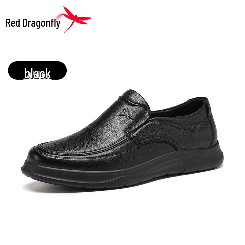 Мужские лоферы слипоны из натуральной кожи Red Dragonfly - Повседневные, на мягкой подошве, из коровьей кожи, обувь для папы 42 чёрный
Мужские лоферы слипоны из натуральной кожи Red Dragonfly - Повседневные, на мягкой подошве, из коровьей кожи, обувь для папы 42 чёрный