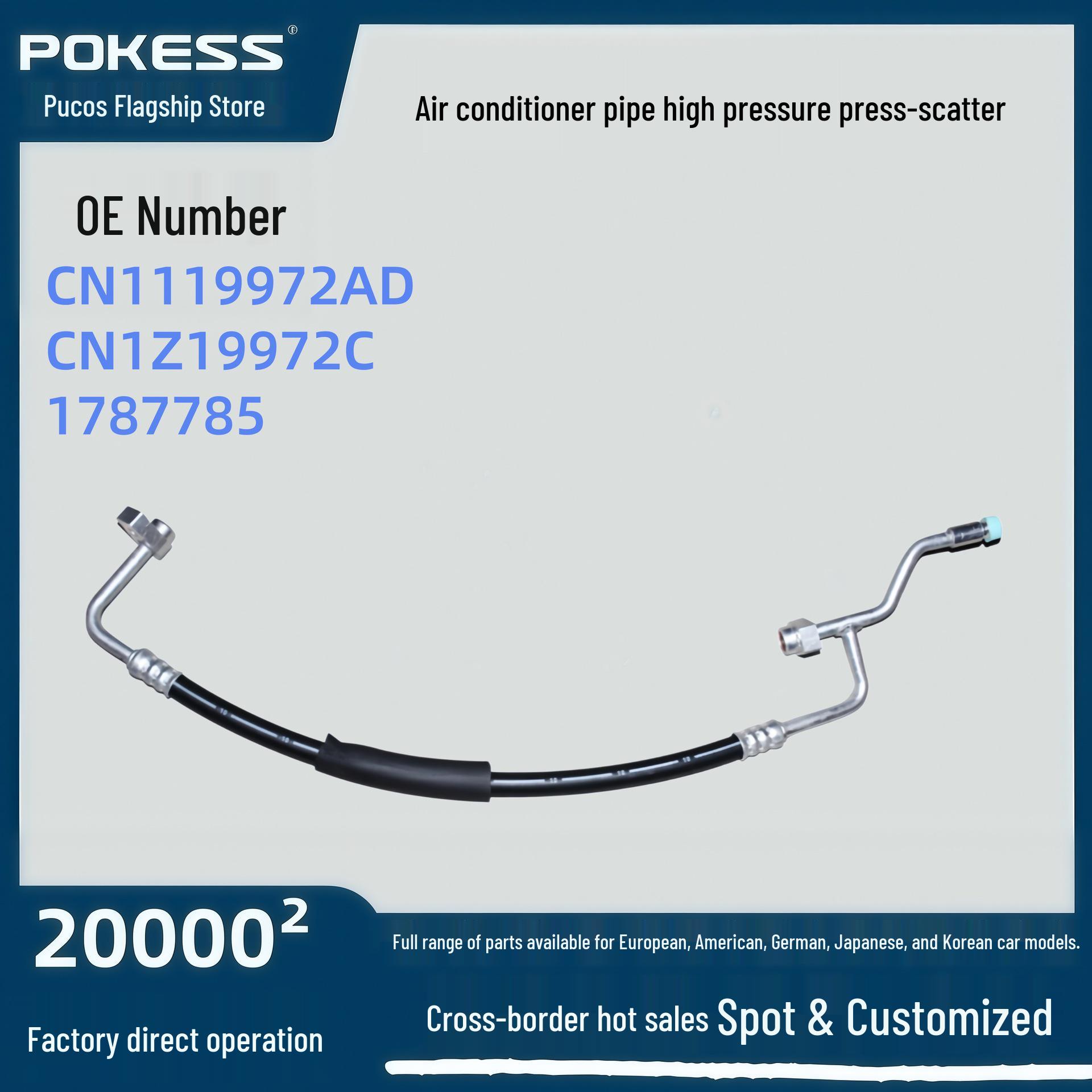 CN1119972AD High Pressure Air Conditioning Hose for Ford EcoSport 1.5 Pokes/PUKESI
CN1119972AD High Pressure Air Conditioning Hose for Ford EcoSport 1.5 Pokes/PUKESI