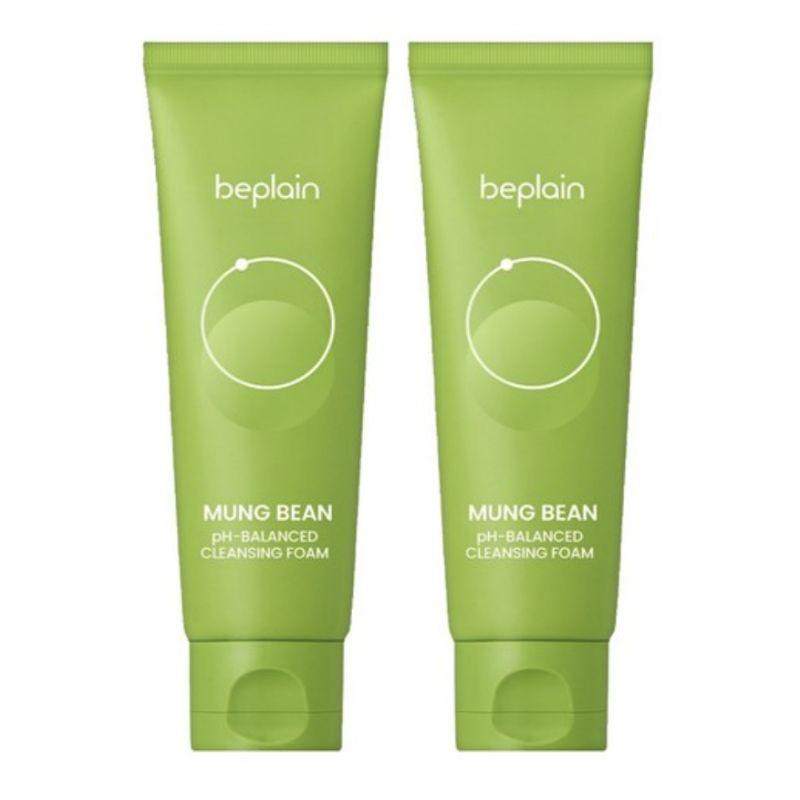 BEPLAIN Mung Bean pH-Balanced Cleansing Foam Set (80ml x 2) Vegan Facial Cleanser
BEPLAIN Mung Bean pH-Balanced Cleansing Foam Set (80ml x 2) Vegan Facial Cleanser