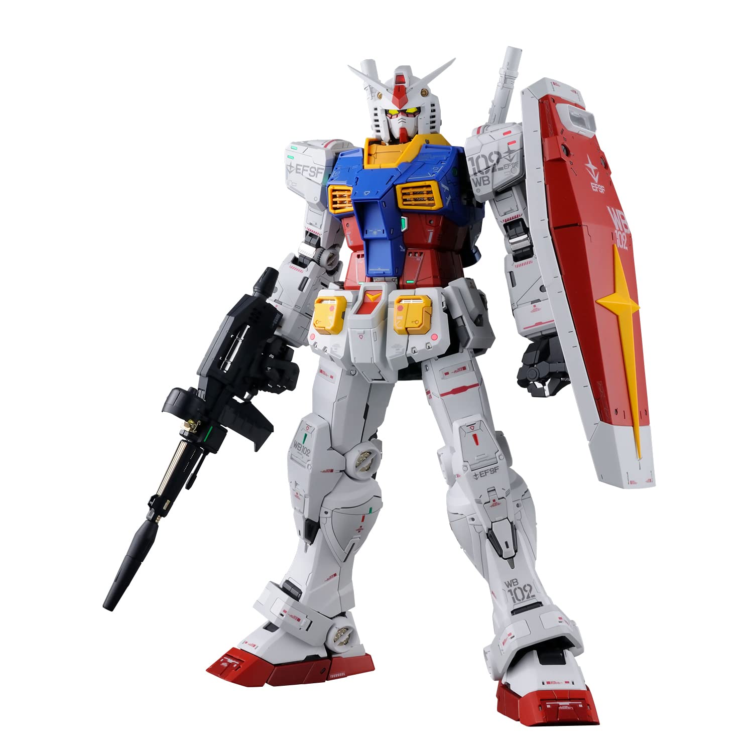 PG UNLEASHED Мобильный костюм Гандам RX-78-2 Гандам масштаб 1/60 цветная пластиковая модель
PG UNLEASHED Мобильный костюм Гандам RX-78-2 Гандам масштаб 1/60 цветная пластиковая модель