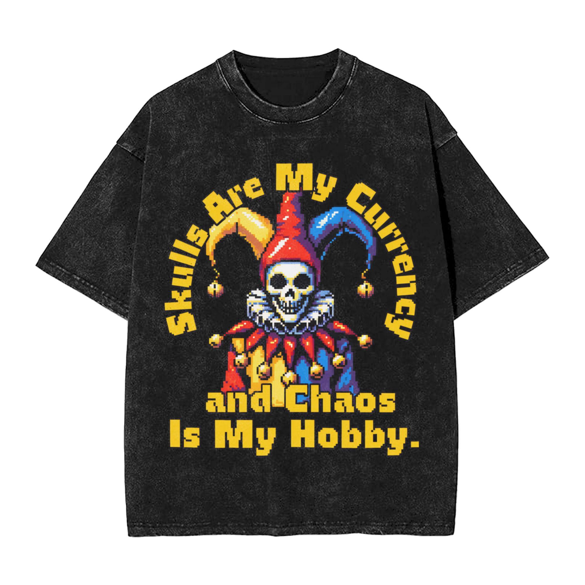 Yk Vagabond Joker Balatro Washed New Arrival Mens Clothes Tee Shirt Homme Graphic TShirts Men Tshirt for Men Ropa Hombre XL
Yk Vagabond Joker Balatro Washed New Arrival Mens Clothes Tee Shirt Homme Graphic TShirts Men Tshirt for Men Ropa Hombre XL