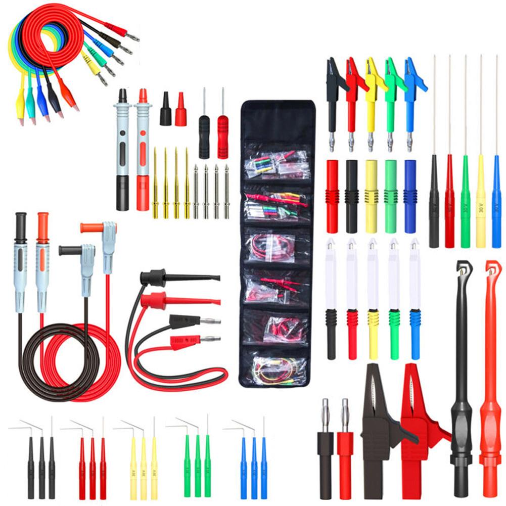 61PCS Back Probe Set with Multimeter Test Leads and Wire Piercing Probes for Electrical Testing and Automotive Diagnostics China Mainland
61PCS Back Probe Set with Multimeter Test Leads and Wire Piercing Probes for Electrical Testing and Automotive Diagnostics China Mainland