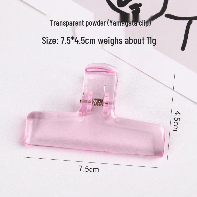Acrylic Swallowtail Jelly Clips for Organizing Documents розовый
Acrylic Swallowtail Jelly Clips for Organizing Documents розовый