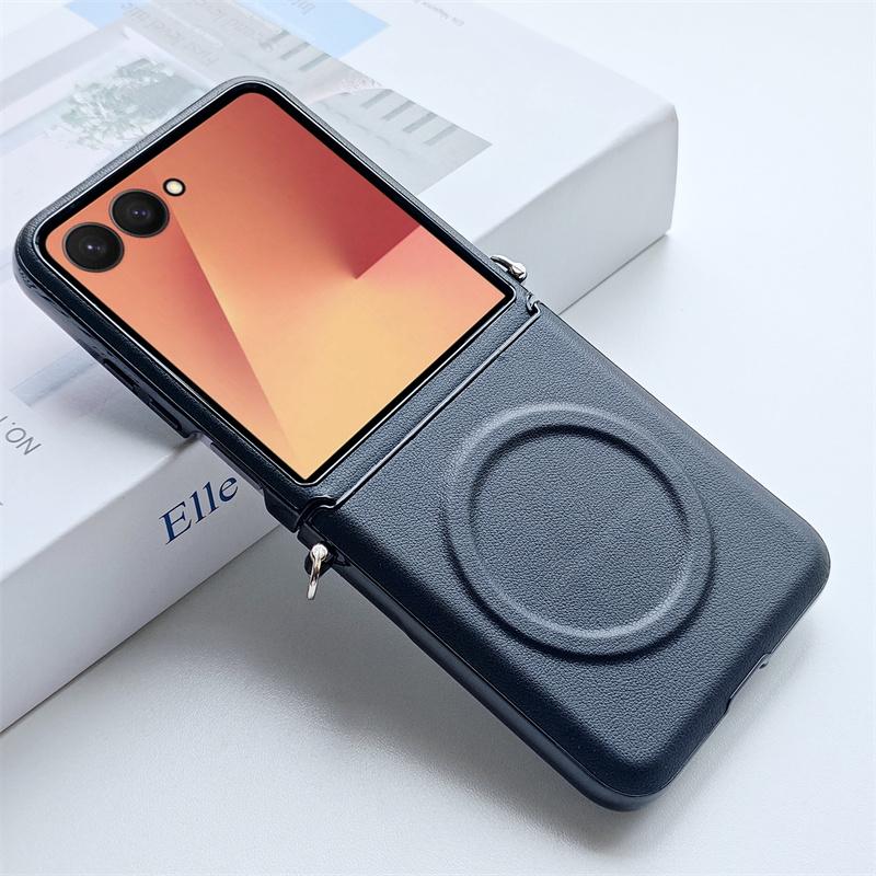 Magnetic PU Leather Hinge Protect Phone Case For For Samsung Galaxy Z Flip 7 6 5 5G For Magsafe Wireless Charging Shockproof Cover For Galaxy Z Flip7FE
Magnetic PU Leather Hinge Protect Phone Case For For Samsung Galaxy Z Flip 7 6 5 5G For Magsafe Wireless Charging Shockproof Cover For Galaxy Z Flip7FE