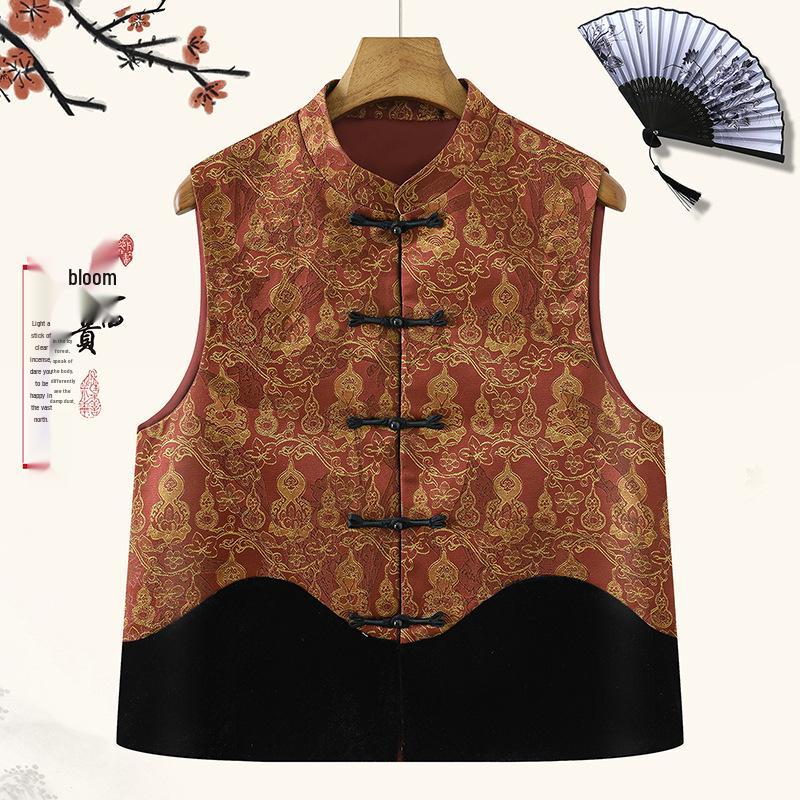 2026 New Chinese Style Elegant Vest for Middle-Aged & Elderly Women 4XL вино красного
2026 New Chinese Style Elegant Vest for Middle-Aged & Elderly Women 4XL вино красного