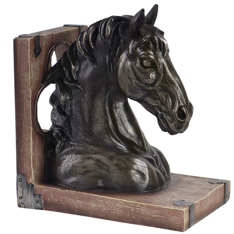 Vintage Horse Head Statue Figurine Bookend Animal Sculpture Book Stopper Crafts for Desk Bookshelf Decoration Gift Ornament
Vintage Horse Head Statue Figurine Bookend Animal Sculpture Book Stopper Crafts for Desk Bookshelf Decoration Gift Ornament