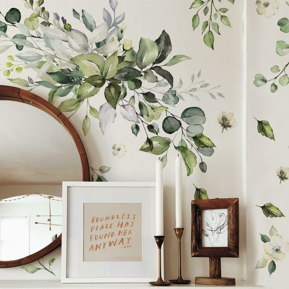 RoomMates Wall Peel and Watercolor Floral 5cm x 5cm 72cm x Official Japanese RMK4711GM Green/Cream Stickers, Stick, Arrangement, - 44cm, Import,
RoomMates Wall Peel and Watercolor Floral 5cm x 5cm 72cm x Official Japanese RMK4711GM Green/Cream Stickers, Stick, Arrangement, - 44cm, Import,