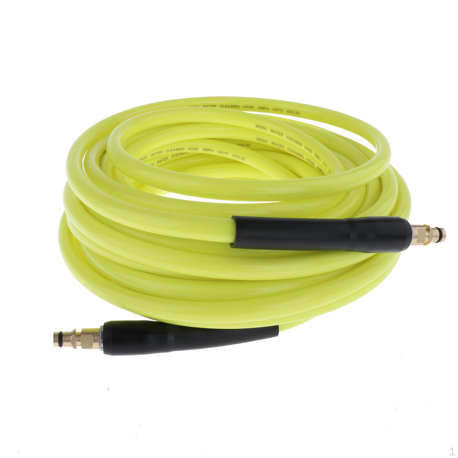 High Pressure Washer Hose 2610 PSI Car Devices Multifunction Watering Pipe for 10m
High Pressure Washer Hose 2610 PSI Car Devices Multifunction Watering Pipe for 10m