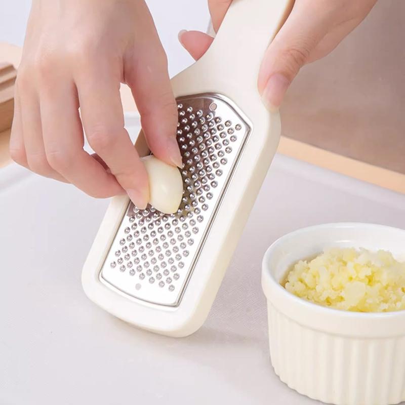 3Pcs/Set Multifunctional Fruit Vegetable Shredder PS+Stainless Steel Garlic Grater (BPA Free,No FDA Certificate) Beige+Grey 
3Pcs/Set Multifunctional Fruit Vegetable Shredder PS+Stainless Steel Garlic Grater (BPA Free,No FDA Certificate) Beige+Grey