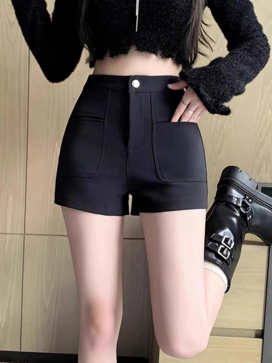 Острый Девушка Высокая Посадка Черные Горячие Шорты: Женские эластичные теплые повседневные шорты на осень/зиму XS чёрный
Острый Девушка Высокая Посадка Черные Горячие Шорты: Женские эластичные теплые повседневные шорты на осень/зиму XS чёрный