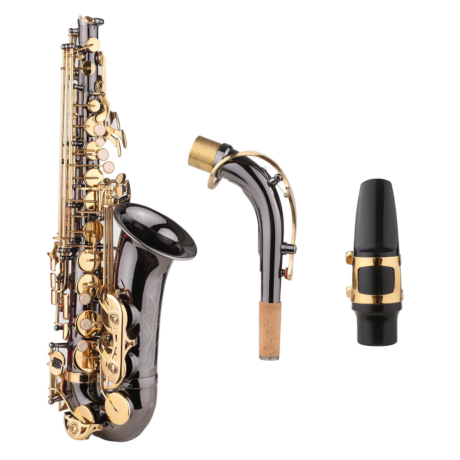 Saxophone Eb E flat Alto Saxophone Sax Nickel Plated Brass Body with Engraving Nacre Keys Woodwind Instrument with золотой
Saxophone Eb E flat Alto Saxophone Sax Nickel Plated Brass Body with Engraving Nacre Keys Woodwind Instrument with золотой