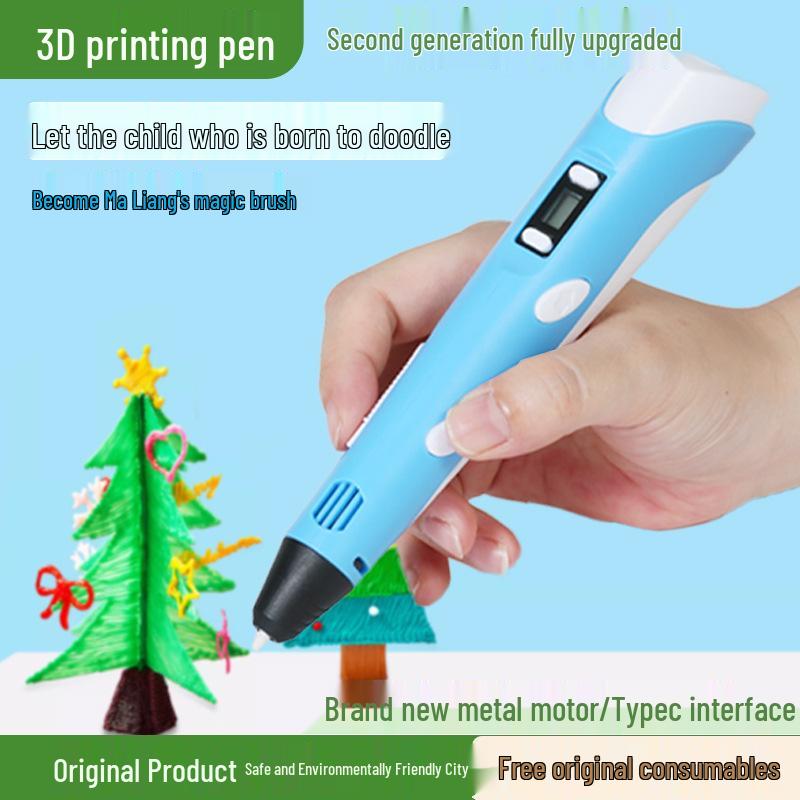 3D Creative Doodle Painting Pen for Kids - Erasable DIY Toy Stationery Purple Standard
3D Creative Doodle Painting Pen for Kids - Erasable DIY Toy Stationery Purple Standard