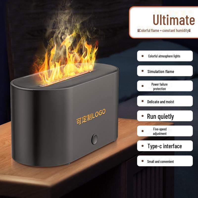 Увлажнитель воздуха с цветной ароматерапией и пламенем для дома, спальни, общежития и офиса
Увлажнитель воздуха с цветной ароматерапией и пламенем для дома, спальни, общежития и офиса