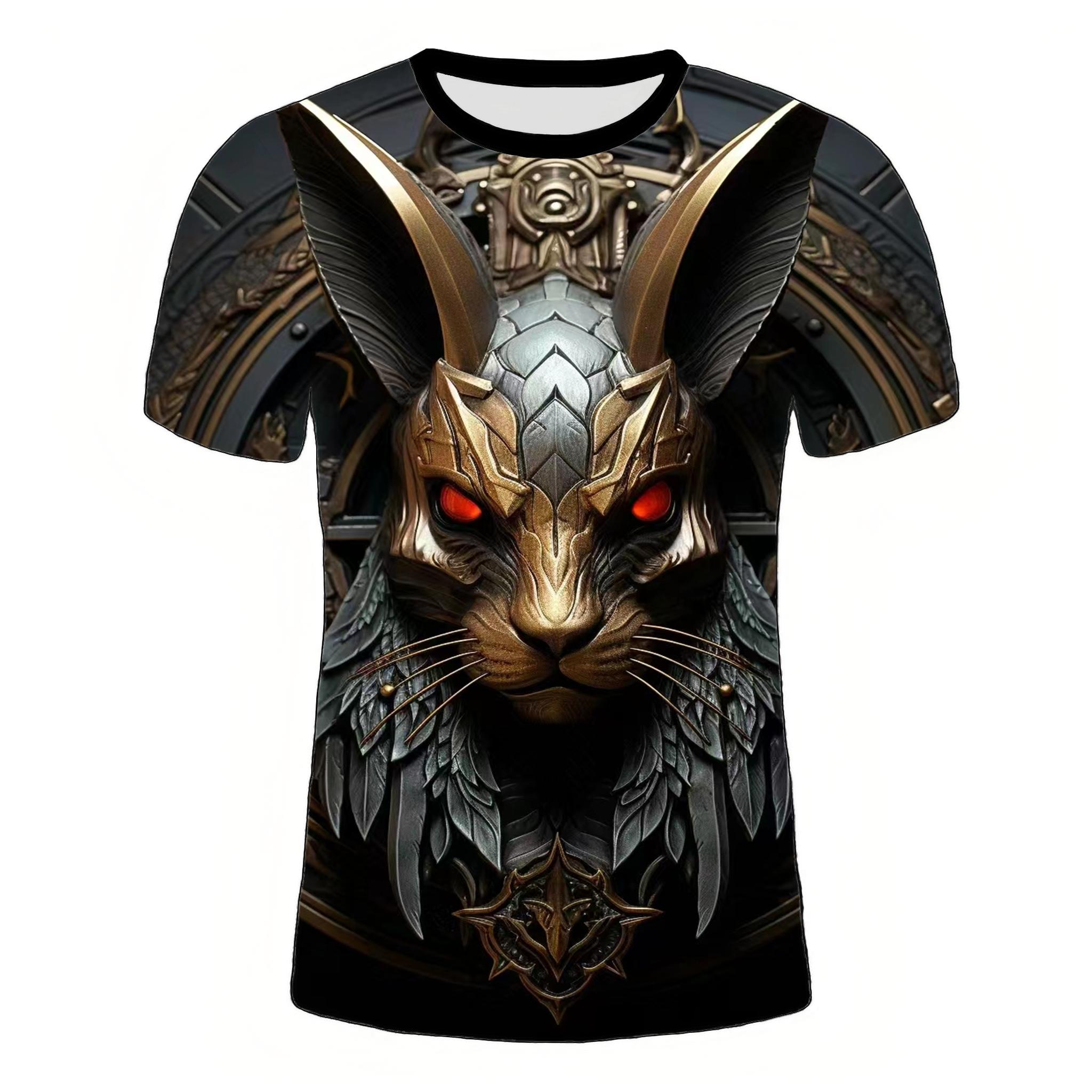Men s outdoor casual breathable short sleeve 3D digital printed rabbit pattern top men s sport design T-shirt 6XL
Men s outdoor casual breathable short sleeve 3D digital printed rabbit pattern top men s sport design T-shirt 6XL