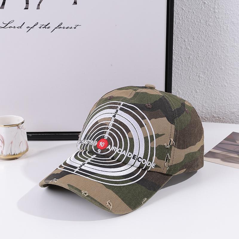 Korean version washed to do old embroidery holes bullsey-eye baseball cap personality casual wind small shade cap One Size
Korean version washed to do old embroidery holes bullsey-eye baseball cap personality casual wind small shade cap One Size